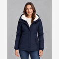 Aveline Longline Waterproof Hooded Fleece Lined Coat Women's