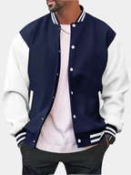 Giorgi Graceful Poised Understated Bomber Jacket Men's