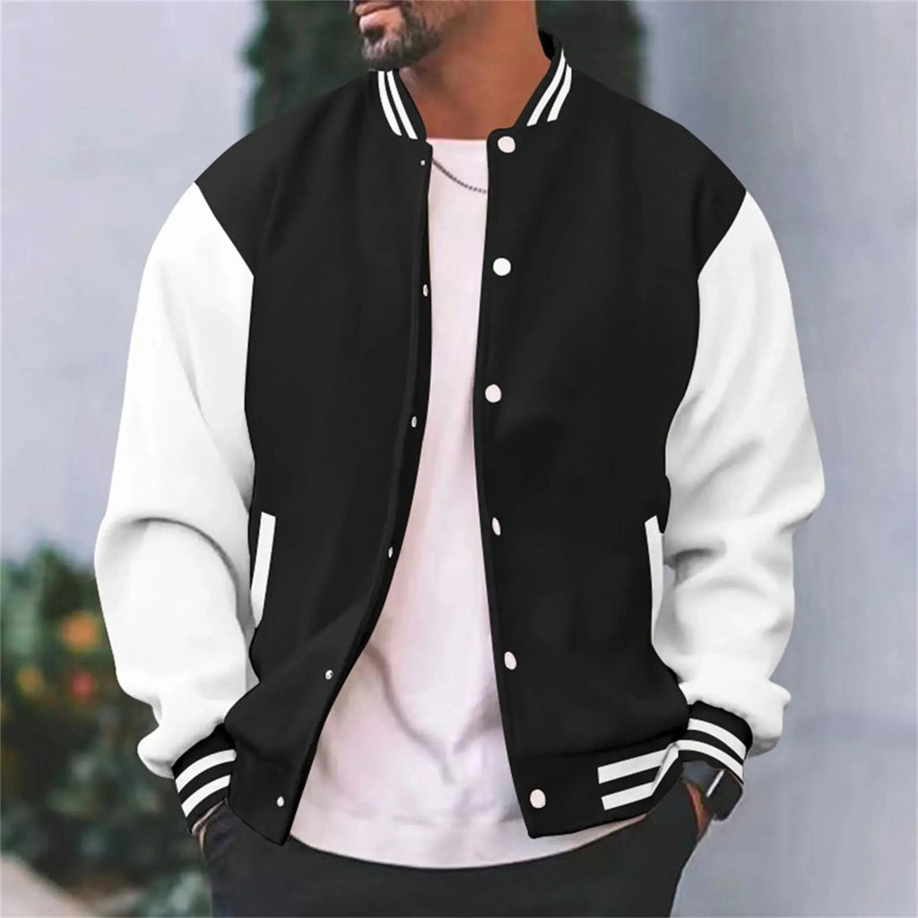 Giorgi Graceful Poised Understated Bomber Jacket Men's