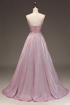 The Hills Nashville Jessica Embellished Maxi Dress Light Pink