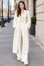 Long Open Front Cardigan Women's