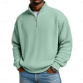 Harlan Ribbed Quarter-Zip Pullover Men's